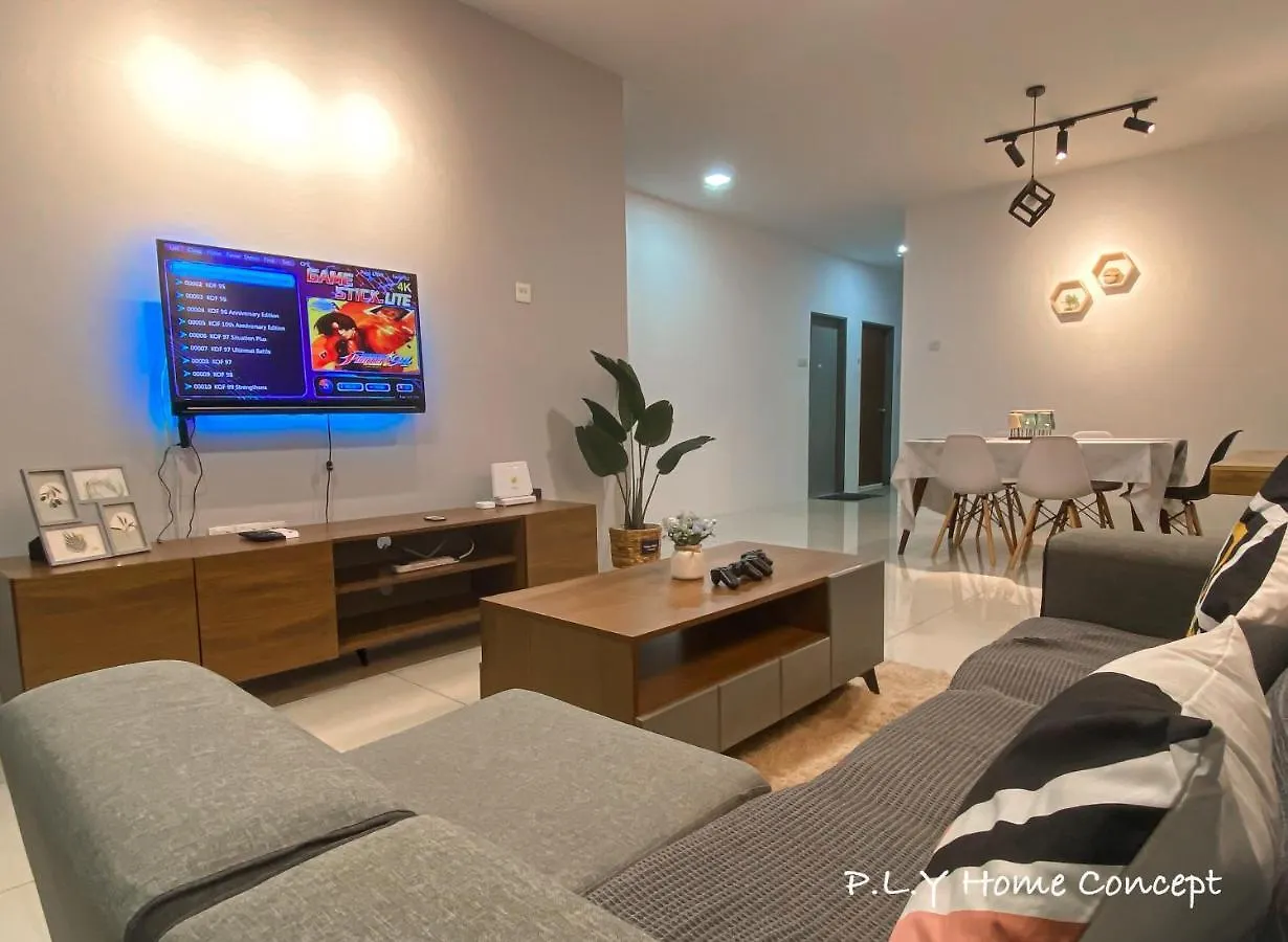 Apartment Groundfloor Poolside Manhattan Ipoh Free Netflix&Carpark